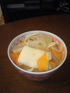 超簡単☆弱火で煮込む餅入りみそうどん-レシピのメイン写真