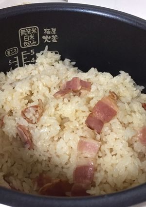 簡単！バター醤油の炊き込みご飯！-レシピのメイン写真