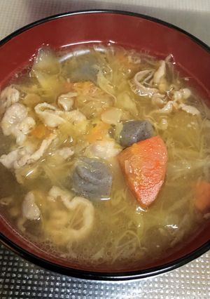簡単♪具沢山けんちん汁-レシピのメイン写真