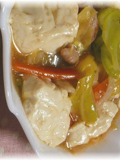 ゚.+:。豆腐と野菜の中華あん゚.+:。-レシピのメイン写真