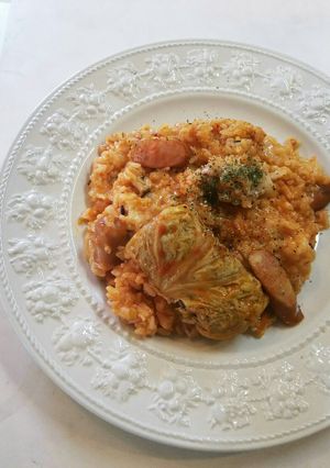 リメイク！ロール白菜のスープリゾット-レシピのメイン写真