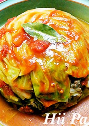 レンジにお任せ！巻かないロールキャベツ-レシピのメイン写真