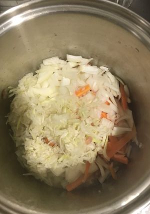 白菜と、切り干し大根と豚肉のシチュー-レシピのメイン写真