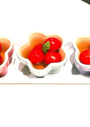 簡単！美味！プチトマトのゼリー寄せ-レシピのメイン写真