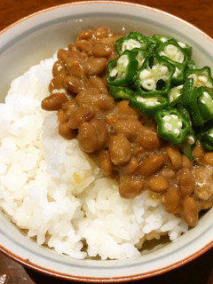 水戸の食卓より♪オクラ納豆-レシピのメイン写真
