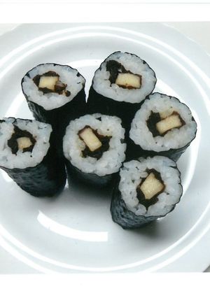 エゴマの葉　巻きおにぎり-レシピのメイン写真