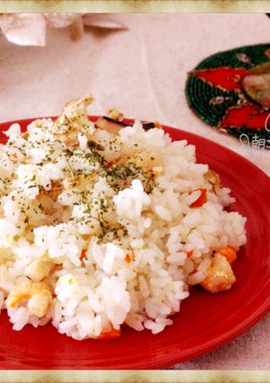 シーフードミックスでお手軽ピラフ-レシピのメイン写真