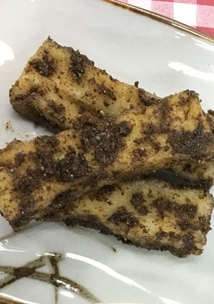 えごまのあべかわ風高野豆腐-レシピのメイン写真