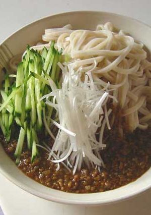 なんちゃってジャジャ麺(ジャージャー麺)-レシピのメイン写真