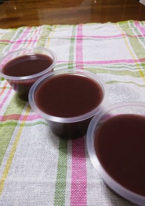 簡単！水ようかん-レシピのメイン写真