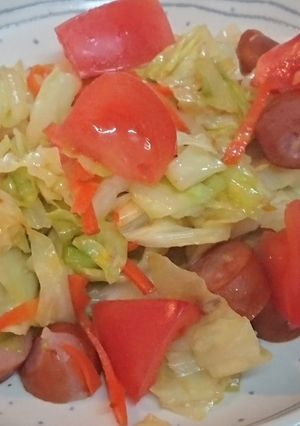 柚子風味の✨彩り野菜炒め-レシピのメイン写真