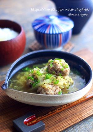 我が家の肉団子とろ～り餡掛け-レシピのメイン写真