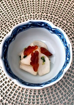 干し柿とかぶのおなます-レシピのメイン写真