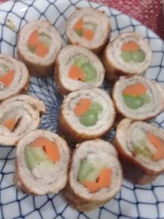 セロリと人参の豚肉巻き-レシピのメイン写真