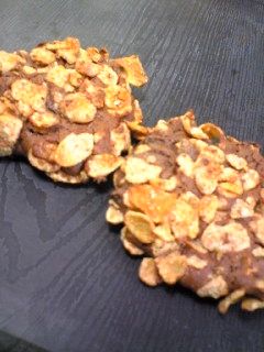 バター半分♪コーンフレークチョコクッキー-レシピのメイン写真