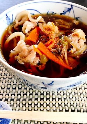 簡単★肉うどん-レシピのメイン写真