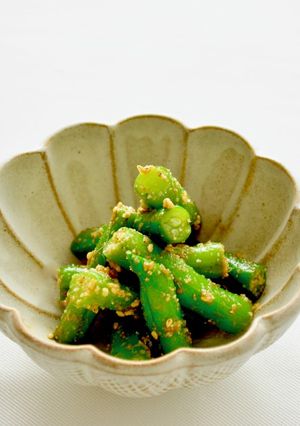 いんげんの胡麻和え【定番の簡単1品】-レシピのメイン写真