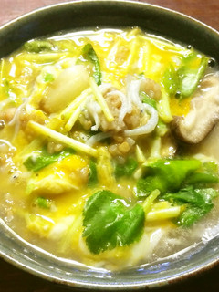 酒粕入り酵素玄米ご飯の雑炊-レシピのメイン写真