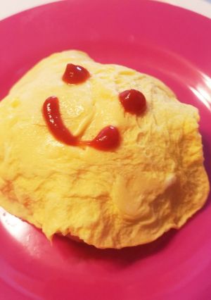 簡単こどもオムライス-レシピのメイン写真
