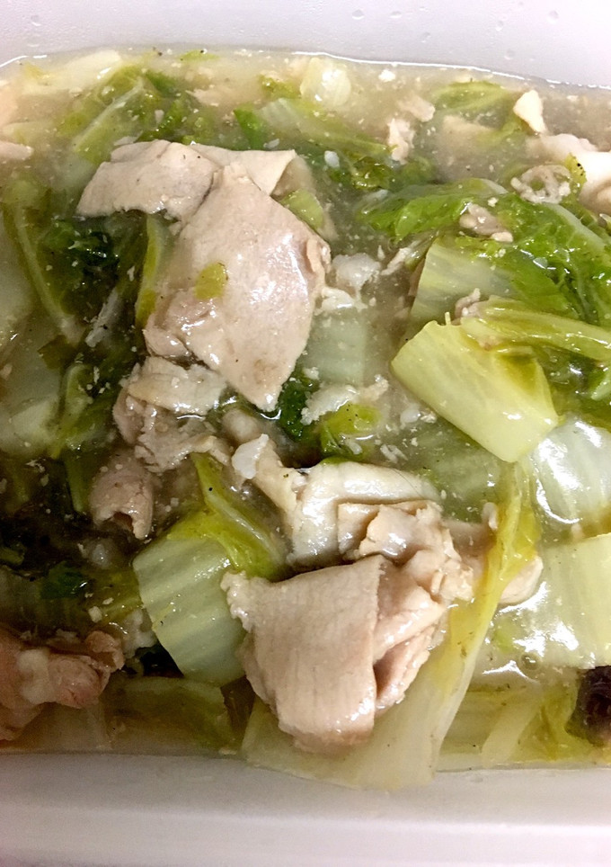 白菜と豚肉の中華風トロ煮-レシピのメイン写真
