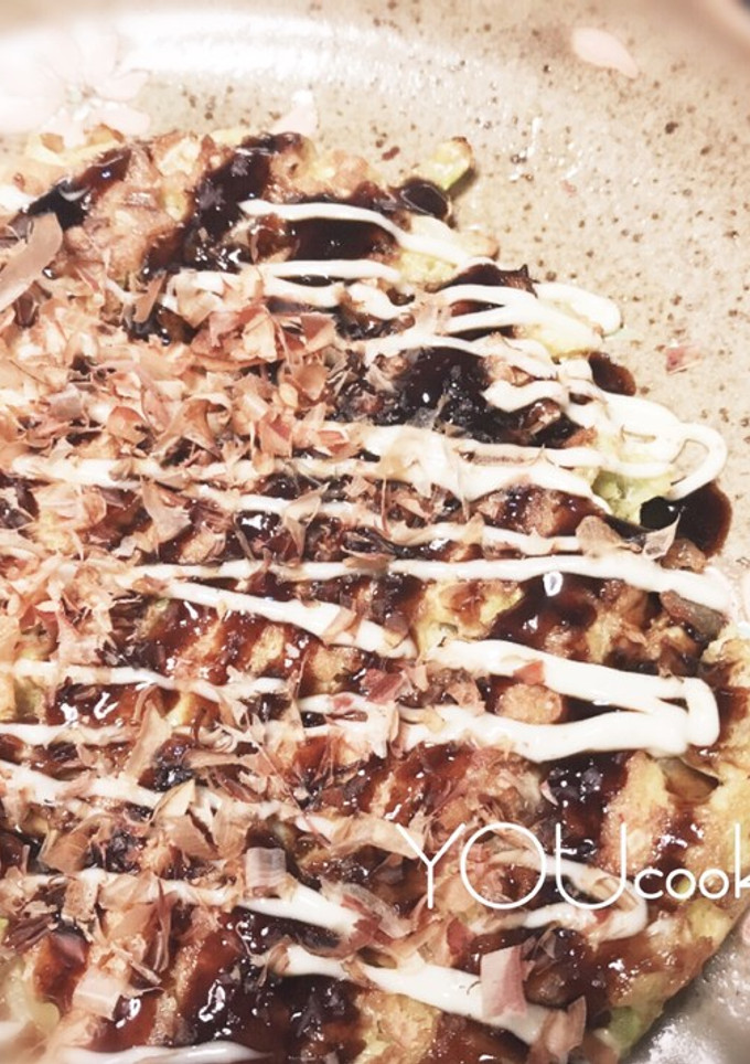 ～簡単おからパウダーでお好み焼き～-レシピのメイン写真