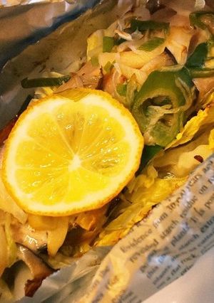 鮭のホイル包み焼き-レシピのメイン写真
