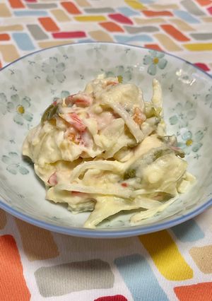 超簡単☆変わりオニオンぽてとサラダ♪♪-レシピのメイン写真