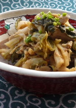 回鍋肉味？高野豆腐とキャベツの蒸し煮☆-レシピのメイン写真