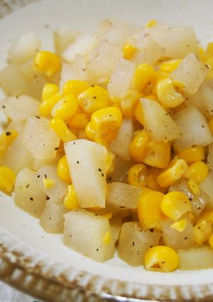 コーンと大根のバターソテー♪甘くて美味♪-レシピのメイン写真