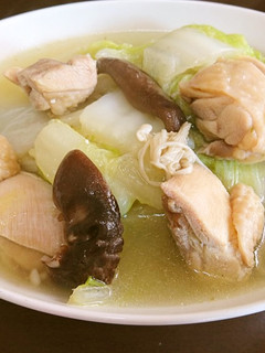 冷蔵庫の残り物で、あったかスープ♪-レシピのメイン写真
