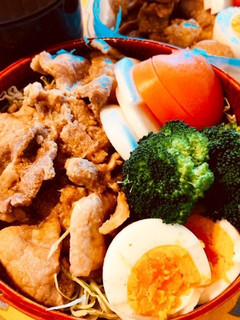 野菜たっぷり生姜焼き弁当-レシピのメイン写真