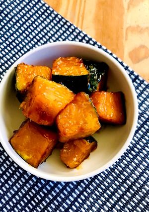 簡単☆カボチャのみたらし照り焼き-レシピのメイン写真