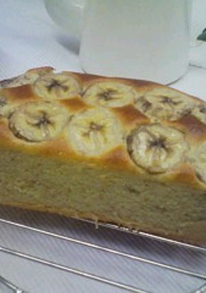 ヨーグルトとバナナのヘルシーケーキ♪-レシピのメイン写真