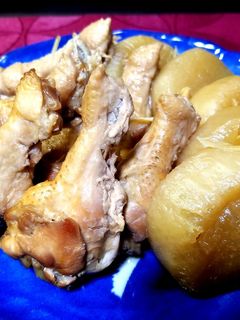 簡単レシピ 鶏手羽元と大根煮-レシピのメイン写真