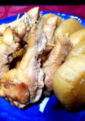 簡単レシピ 鶏手羽元と大根煮-レシピのメイン写真