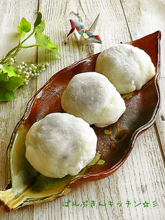 レンジで簡単♪ぷにぷに大福餅♪-レシピのメイン写真