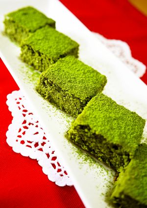 糖質オフバレンタイン★抹茶ガトーショコラ-レシピのメイン写真
