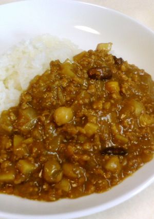 お豆とレンコンのコロツブ和風カレー-レシピのメイン写真