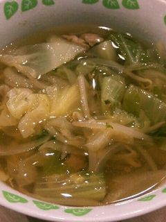 1日分の野菜入り☆ちゃんぽんスープ-レシピのメイン写真