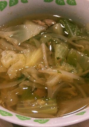 1日分の野菜入り☆ちゃんぽんスープ-レシピのメイン写真