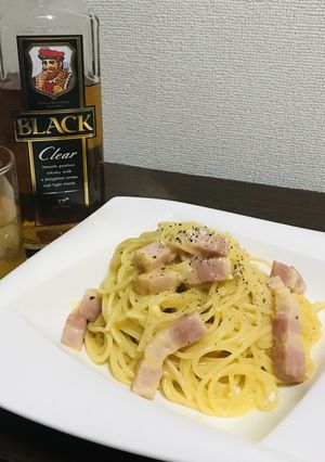 カルボナーラ-レシピのメイン写真