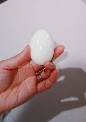 つるんと！ゆで玉子を簡単綺麗にむく方法☆-レシピのメイン写真