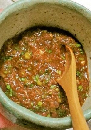 パクチーと生姜入りのデトックス味噌-レシピのメイン写真