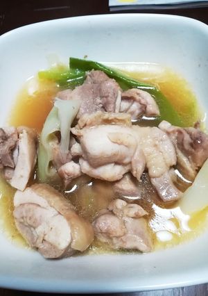 【フライパンで簡単！】鶏肉とねぎの煮物-レシピのメイン写真