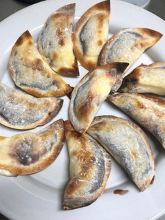 クリームチーズとあんこ 餃子の簡単おやつ-レシピのメイン写真