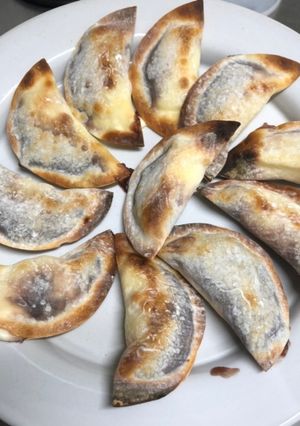クリームチーズとあんこ 餃子の簡単おやつ-レシピのメイン写真
