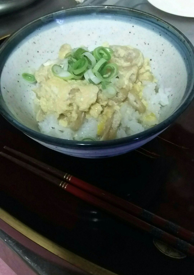 給料日前の簡単卵とお揚げのどんぶり-レシピのメイン写真