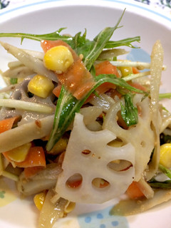 胡麻ドレッシングで和える*根菜サラダ*-レシピのメイン写真