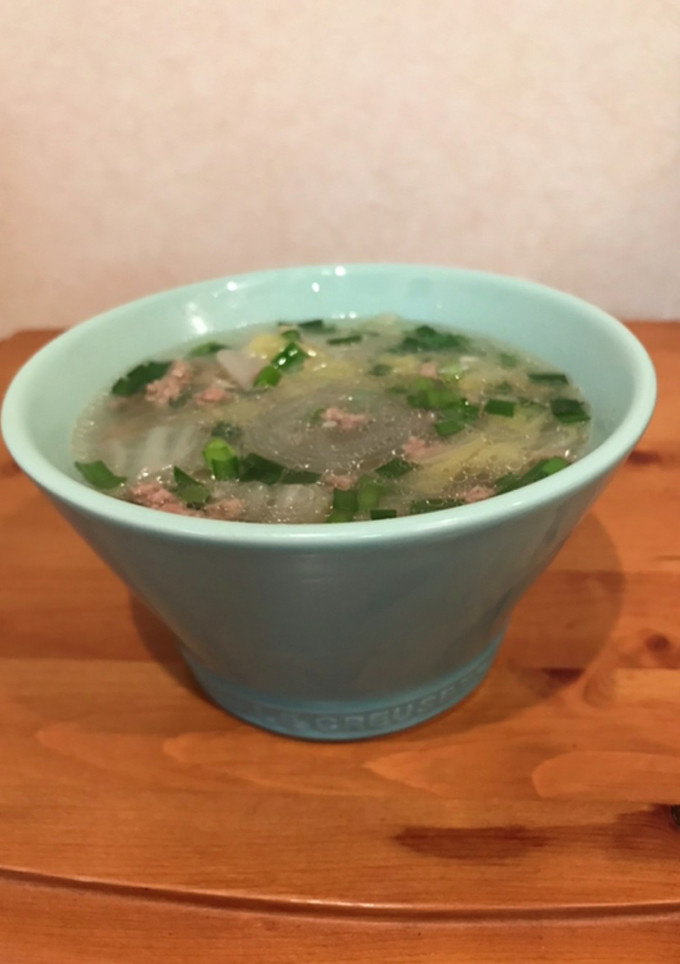 白菜のとろとろスープ＊春雨入れても-レシピのメイン写真