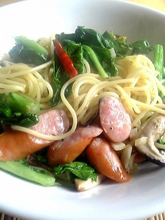 春のパスタ★菜の花のペペロンチーノ-レシピのメイン写真